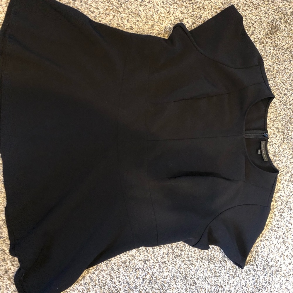 Black Short Sleeve Top Lane Bryant